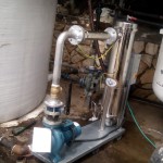ScaleBuster SB50 water conditioner installation in a hardness reduction system